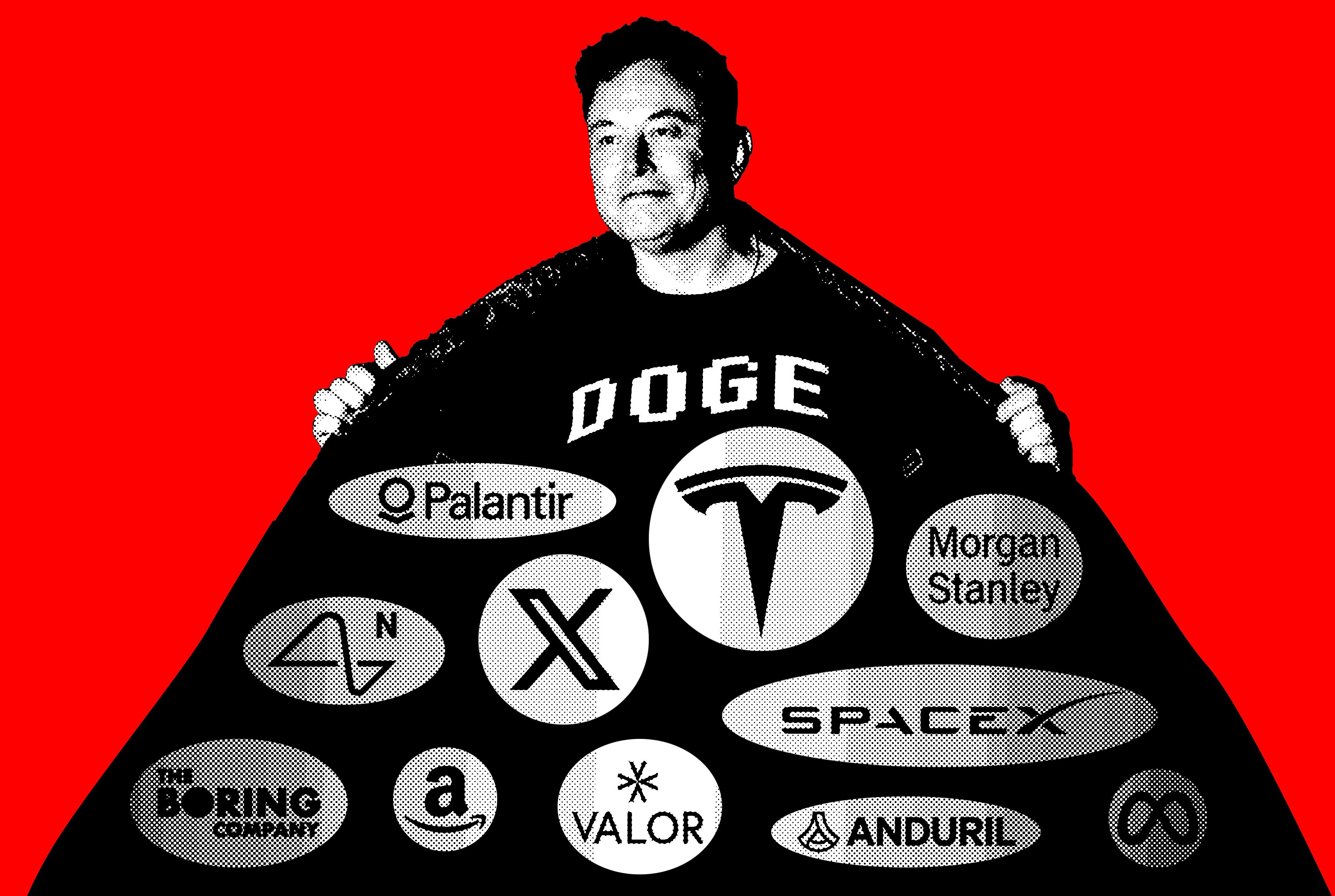 We Mapped DOGE’s Silicon Valley and Corporate Connections